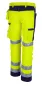 Preview: Warnschutz Bundhose Qualitex PRO WS warngelb/marine